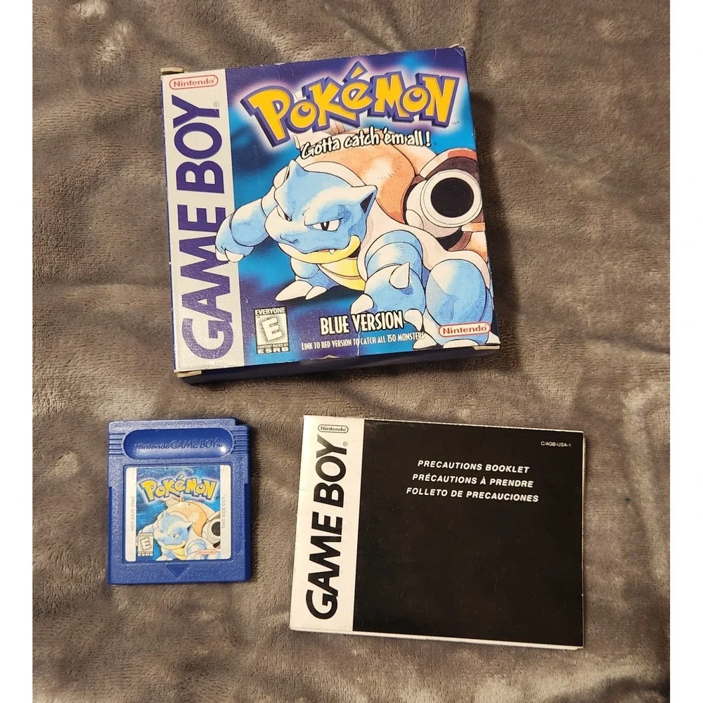 Pokemon Blue Version (Game Boy, 1998)